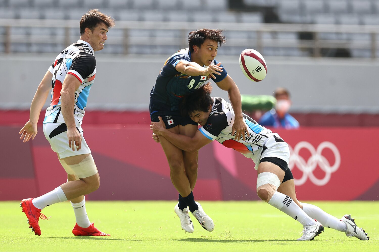 キャプテンとして奮闘した松井千士。リオ五輪ではメンバー落選という苦い経験も味わった　©Getty Images