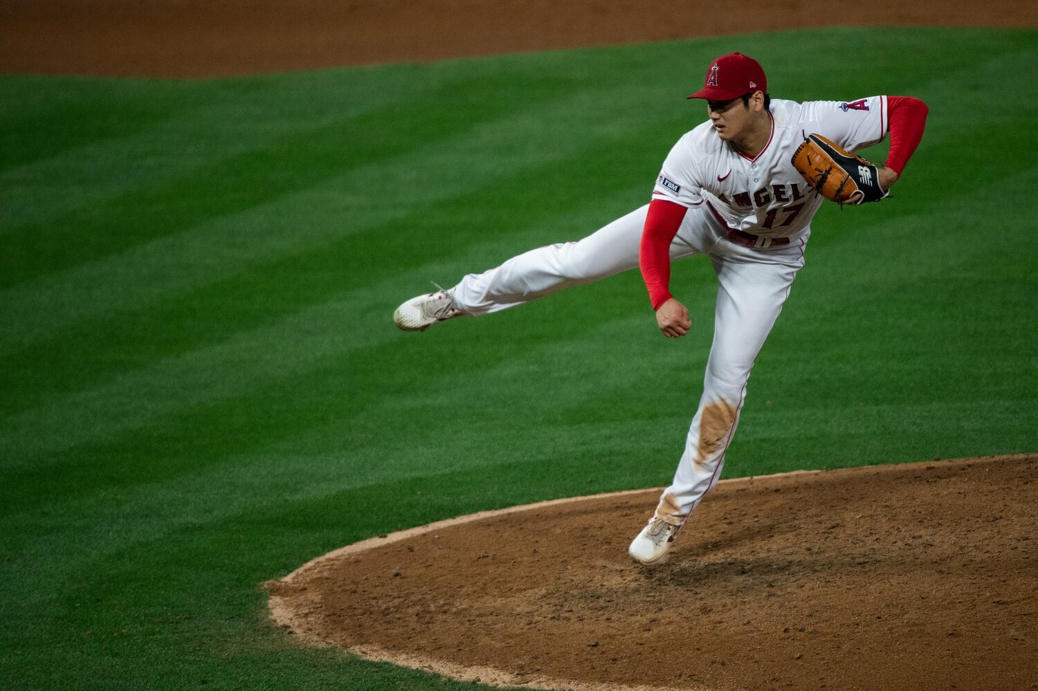 投手・大谷もしっかりとローテーションを守った　©Nanae Suzuki