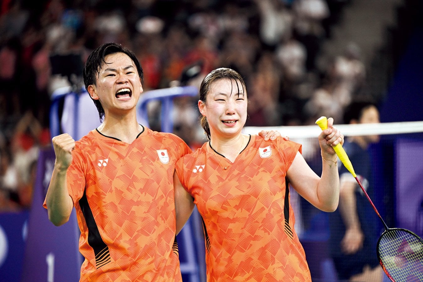 13年にわたってペアを組んだ東野とはパリ五輪銅メダルで有終の美　Asami Enomoto / JMPA