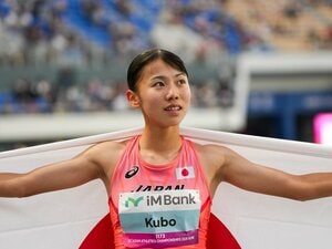 久保凛(17歳)がアジア選手権で「とても悔しい」銀メダル…それでも“建英のいとこ”とはもう言われない「日本人には2年間無敗」絶対女王の現在地