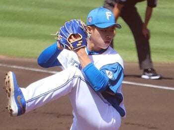 「大谷翔平やチェン・ウェインのように…」MAX157キロの19歳“台湾の至宝”日ハム・孫易磊とは何者か？ 二軍戦初登板で「150キロ台連発」の快投＜Number Web＞ photograph by Yu Takagi