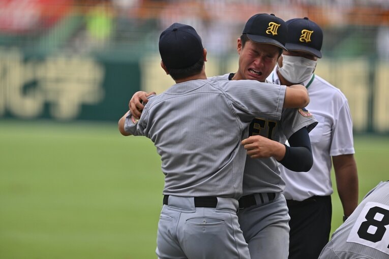 「あの須江が…」仙台育英時代は芳賀さんがエース、須江さんは学生コーチだった　©Hideki Sugiyama