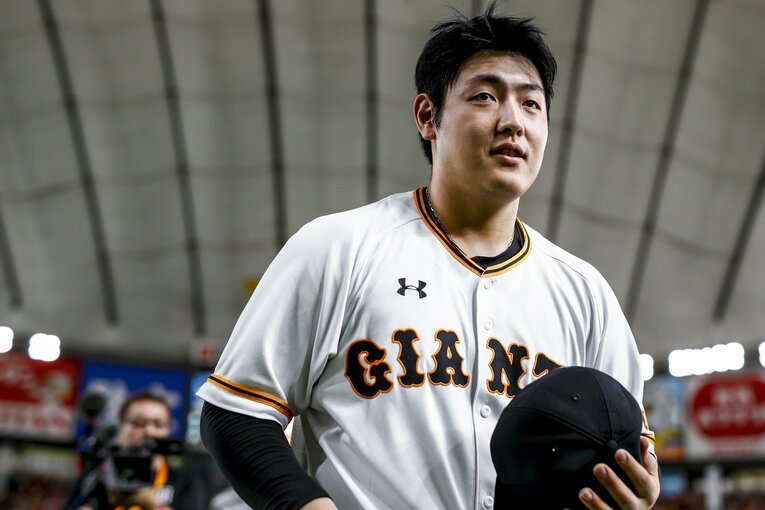 プロ6年目当時（2020年）の岡本　©︎BUNGEISHUNJU