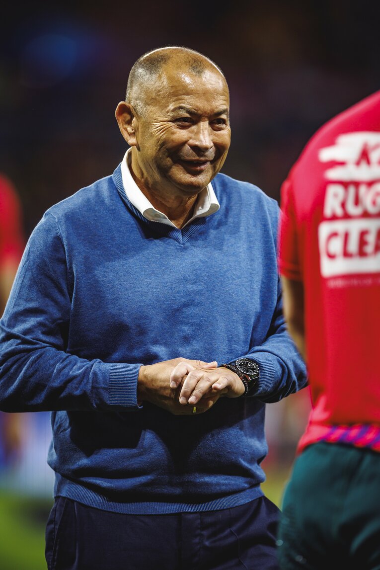 5年契約を結んでいたオーストラリア代表を退任し、8年ぶりに日本代表HCに復帰したエディー・ジョーンズ　©︎Kiichi Matsumoto