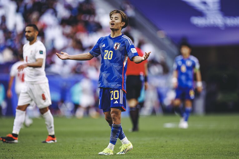 久保建英（アジアカップ準々決勝イラン戦）©Kiichi Matsumoto