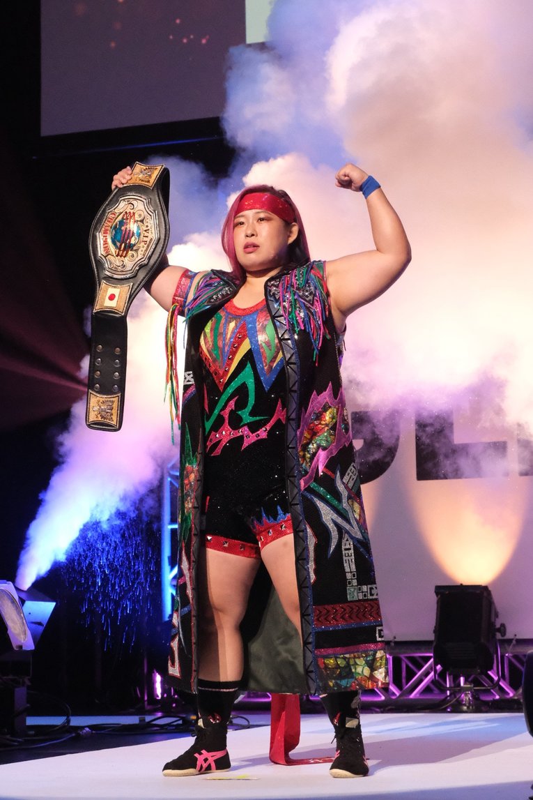 「手も足も出なくて...」新団体GLEATで“女優レスラー”福田茉耶が味わった“恐怖の4分50秒”…それでも「光栄です」と語ったワケ(12)