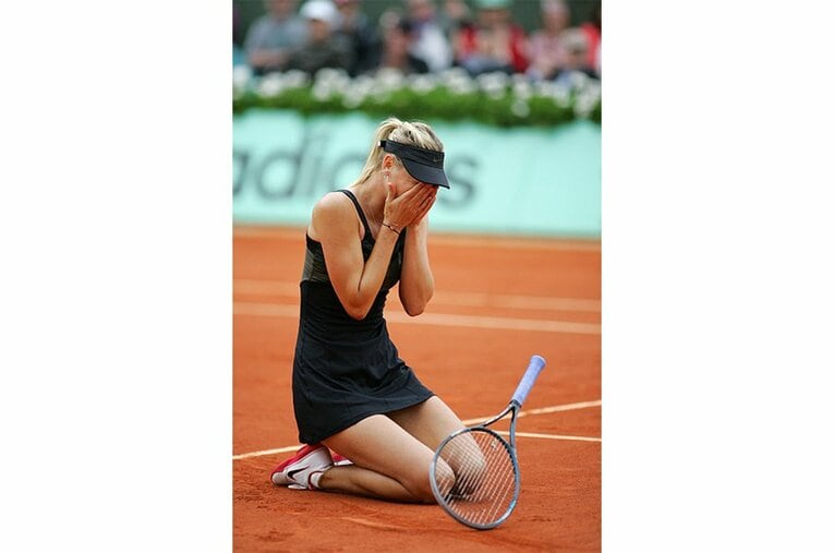 2012年全仏。全仏で初優勝し、史上10人目のキャリア・グランドスラム達成 ／ photograph by Hiromasa Mano