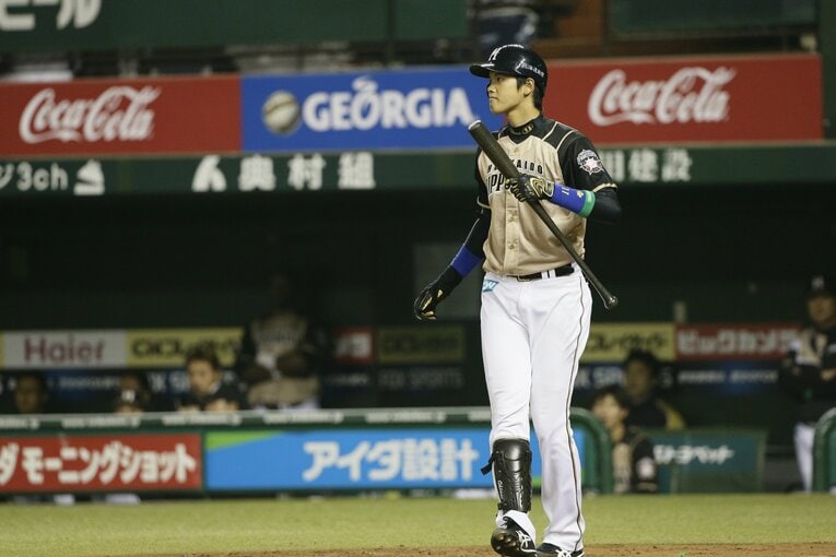 プロ1年目の大谷　©BUNGEISHUNJU