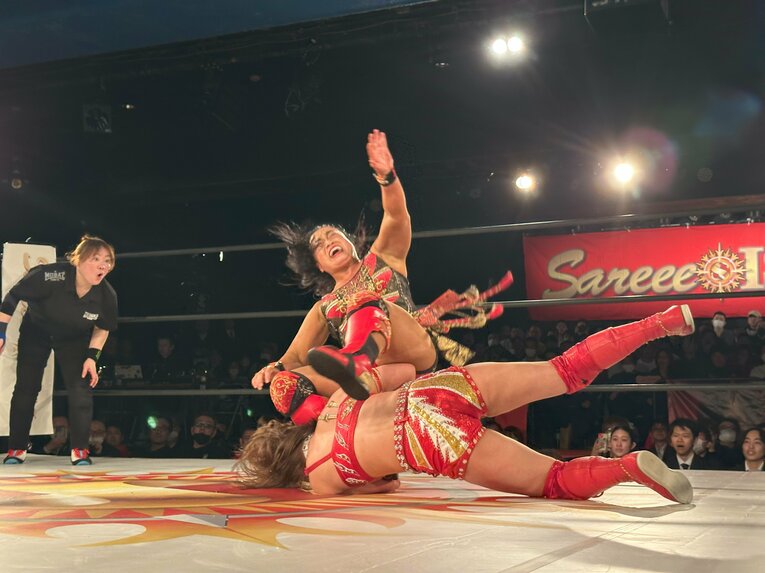 SareeeVS.里村明衣子　©Norihiro Hashimoto