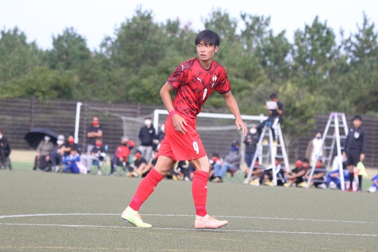 神村学園FW福田師王　©︎Takahito Ando