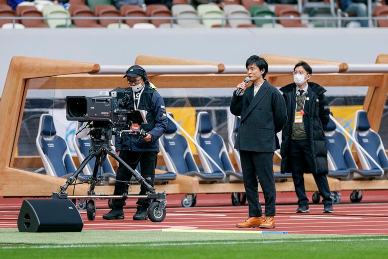 第100回全国高校サッカー選手権大会の応援歌『懐かしい未来』を作詞・作曲した森山直太朗　©︎Kiichi Matsumoto