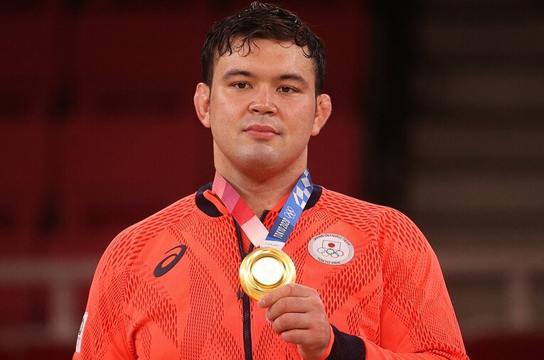 2000年シドニー五輪の井上康生（現男子日本代表監督）以来となる男子柔道100kg級金メダリストとなったウルフ・アロン ／ photograph by Getty Images