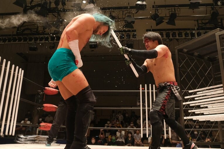 大日本・新エースの“覚悟” ドリュー・パーカーのデスマッチ愛「痛いけど頑張る、まだやれる…」野村卓矢は「ストロングBJが最強だ」(17)