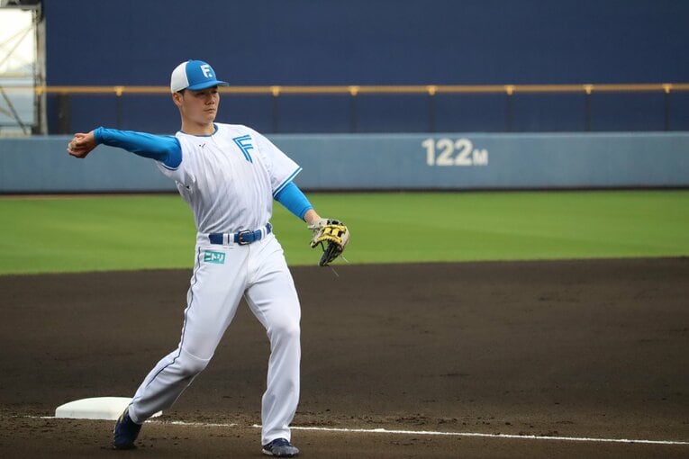 清宮の三塁守備　©Kou Hiroo