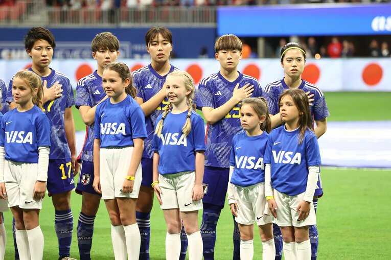 2024年4月SheBelieves Cup　©︎JFA/AFLO