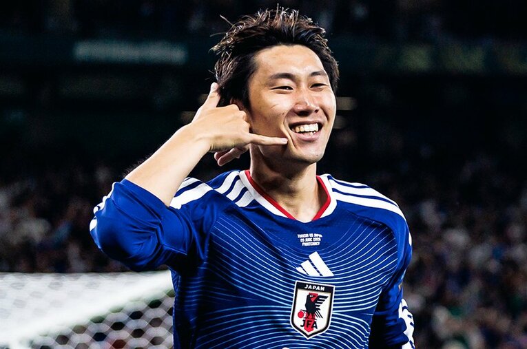 北中米W杯で大活躍を見せる鎌田大地。欧州で出会った恩師との秘話は、彼らしいものだ ／ photograph by Kiichi Matsumoto/JMPA