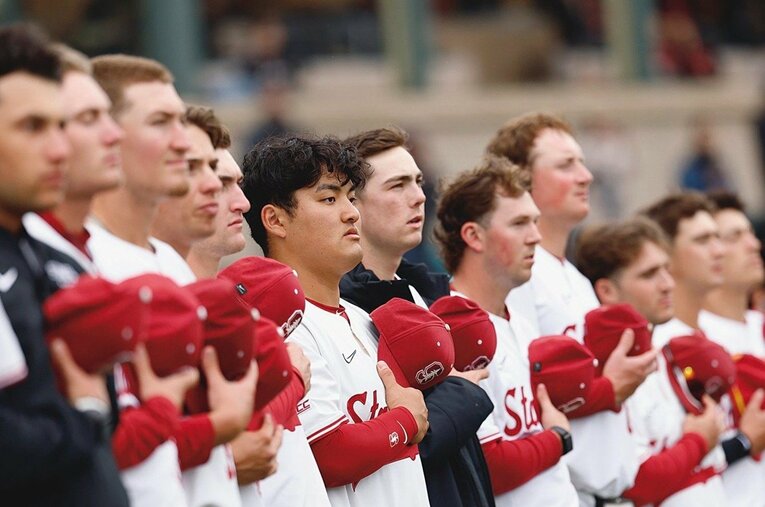 花巻東高卒業後、米国の名門スタンフォード大学に進学した佐々木麟太郎（20歳） ／ photograph by Yukihito Taguchi