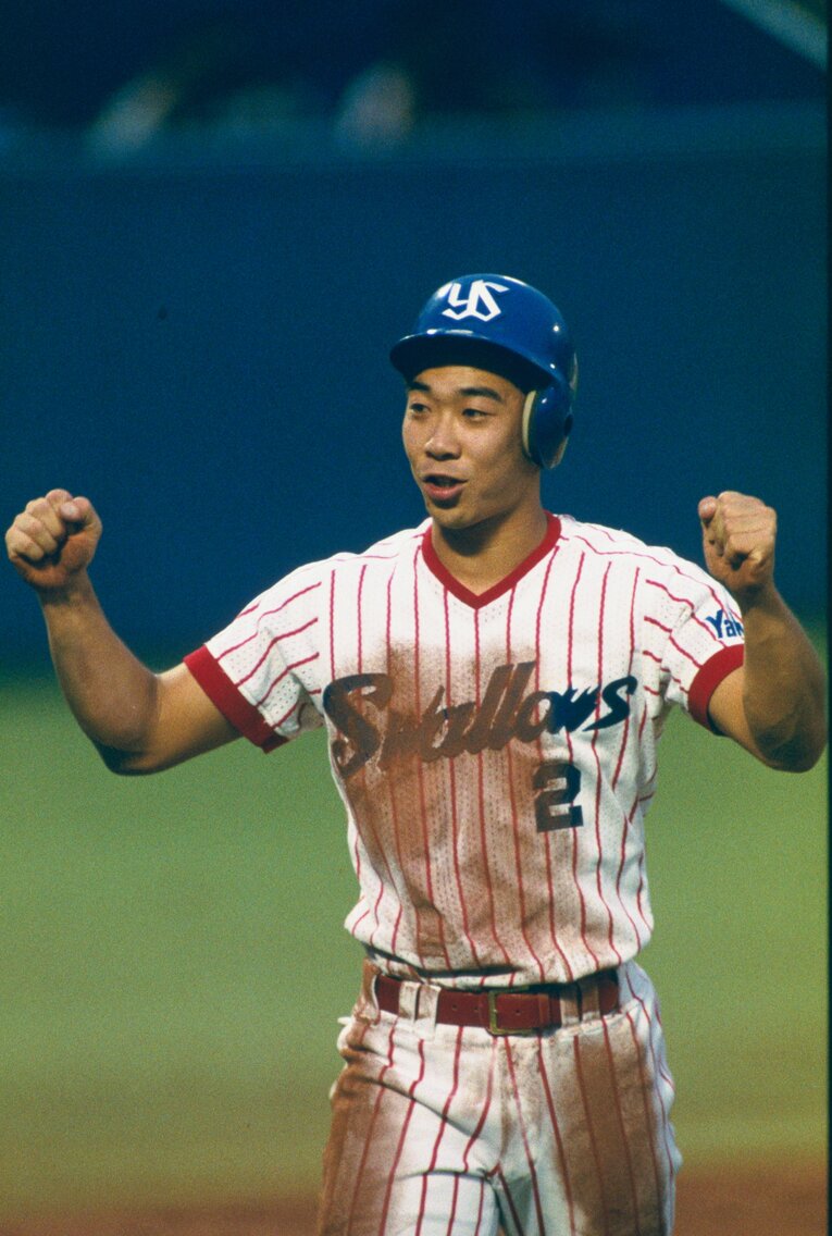 ヤクルトの主力として活躍を見せていた飯田をしても、『スポーツマンNo.1決定戦』放送後の反響は非常に大きかったという　©Kazuaki Nishiyama