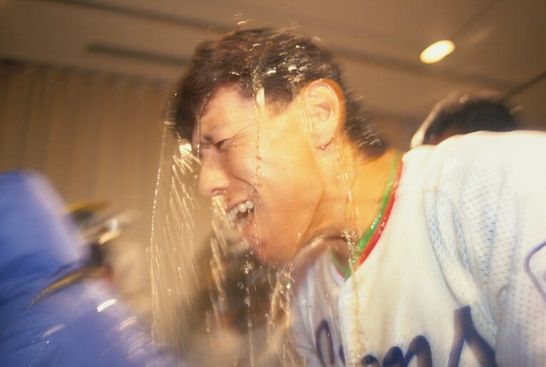 現役時代の秋山幸二はドラフト外出身選手　©BUNGEISHUNJU