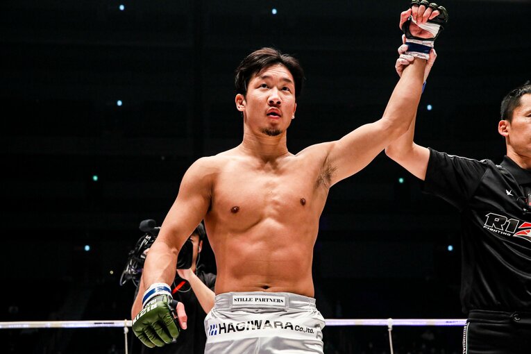 RIZIN3連勝を決めた朝倉未来　©RIZIN FF Susumu Nagao