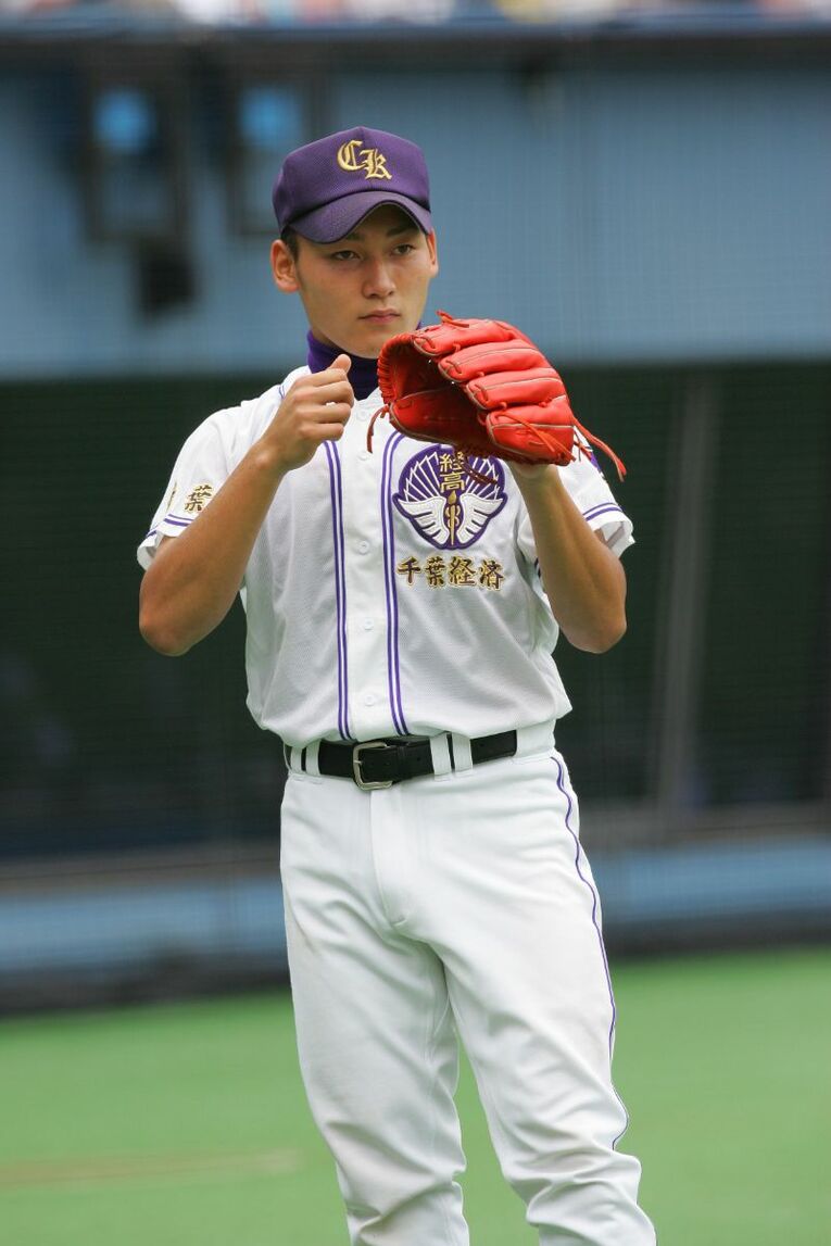 千葉経済大学附属高校時代（2007年） ／ photograph by AFLO