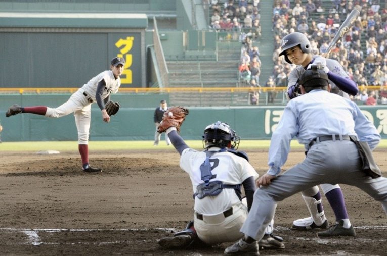 藤浪晋太郎vs大谷翔平 ／ photograph by Kyodo News