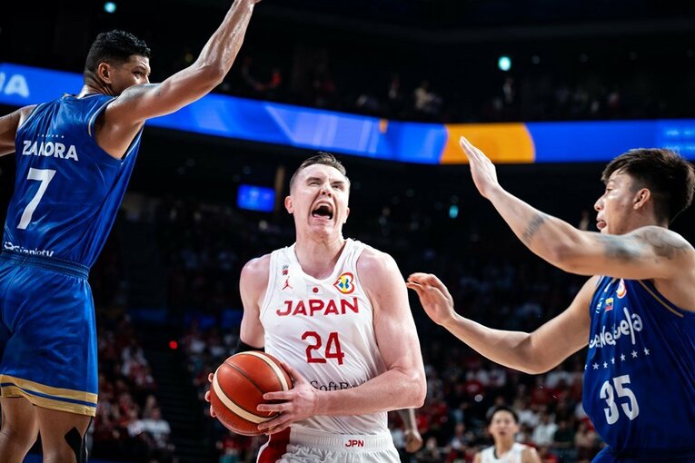 ベネズエラ戦　©︎FIBA