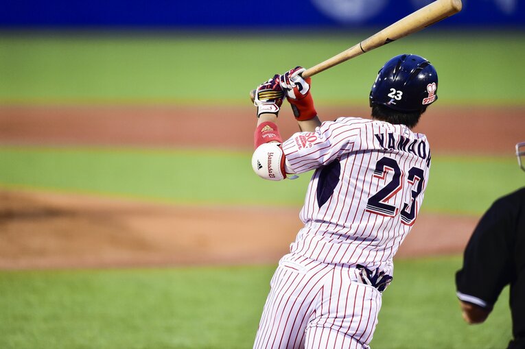 山田哲人（2015年）©︎Nanae Suzuki