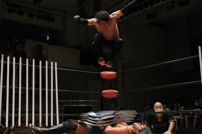 大日本・新エースの“覚悟” ドリュー・パーカーのデスマッチ愛「痛いけど頑張る、まだやれる…」野村卓矢は「ストロングBJが最強だ」(18)