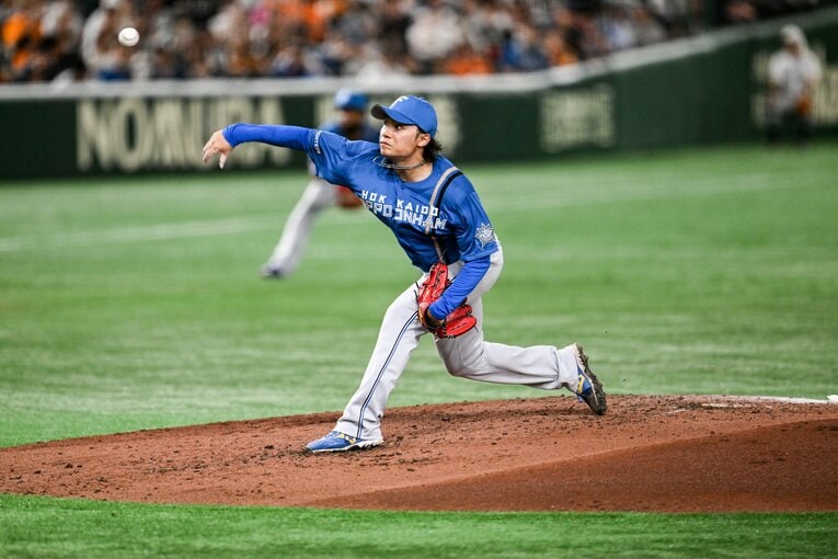 「燃え尽き症候群」を乗り越え、投球に力強さが戻ってきた　©︎Nanae Suzuki