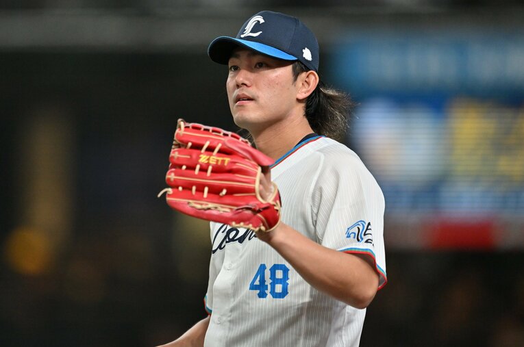 ポスティングを利用してのメジャー挑戦を表明した埼玉西武ライオンズの今井達也。最強右腕のMLB評価は？　©Hideki Sugiyama