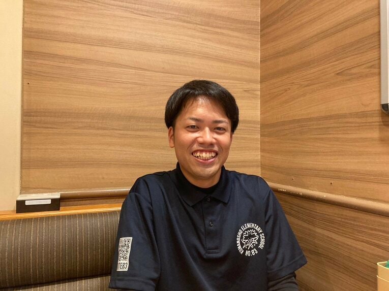 大竹と中高時代の同級生だった林竜也さん　 ©Number Web