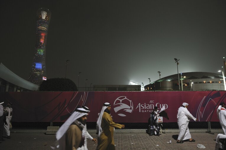 カタールの街中（2011年）　©Takuya Sugiyama