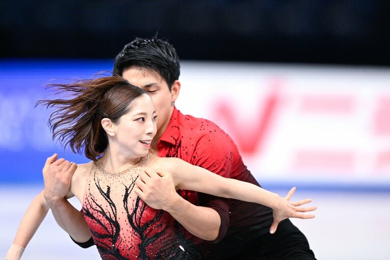 りくりゅうがGPファイナルで見せた美しい演技　©Asami Enomoto