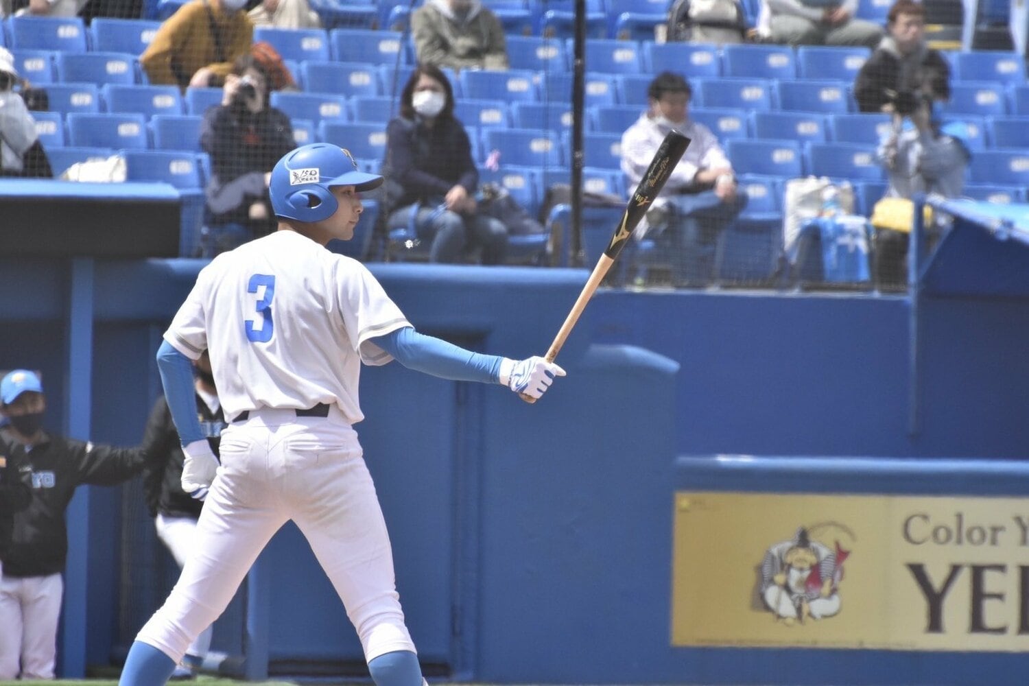 「リーグ最下位脱出」を達成するためには、4番に座るキャプテン梅林の爆発は欠かせない(写真/東大野球部提供)