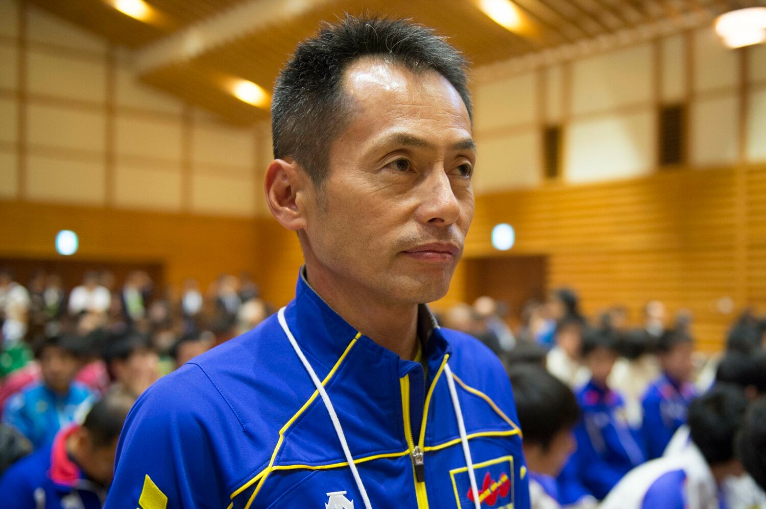 1992年から中央学院大を率いる川崎監督（2016年撮影）　©BUNGEISHUNJU