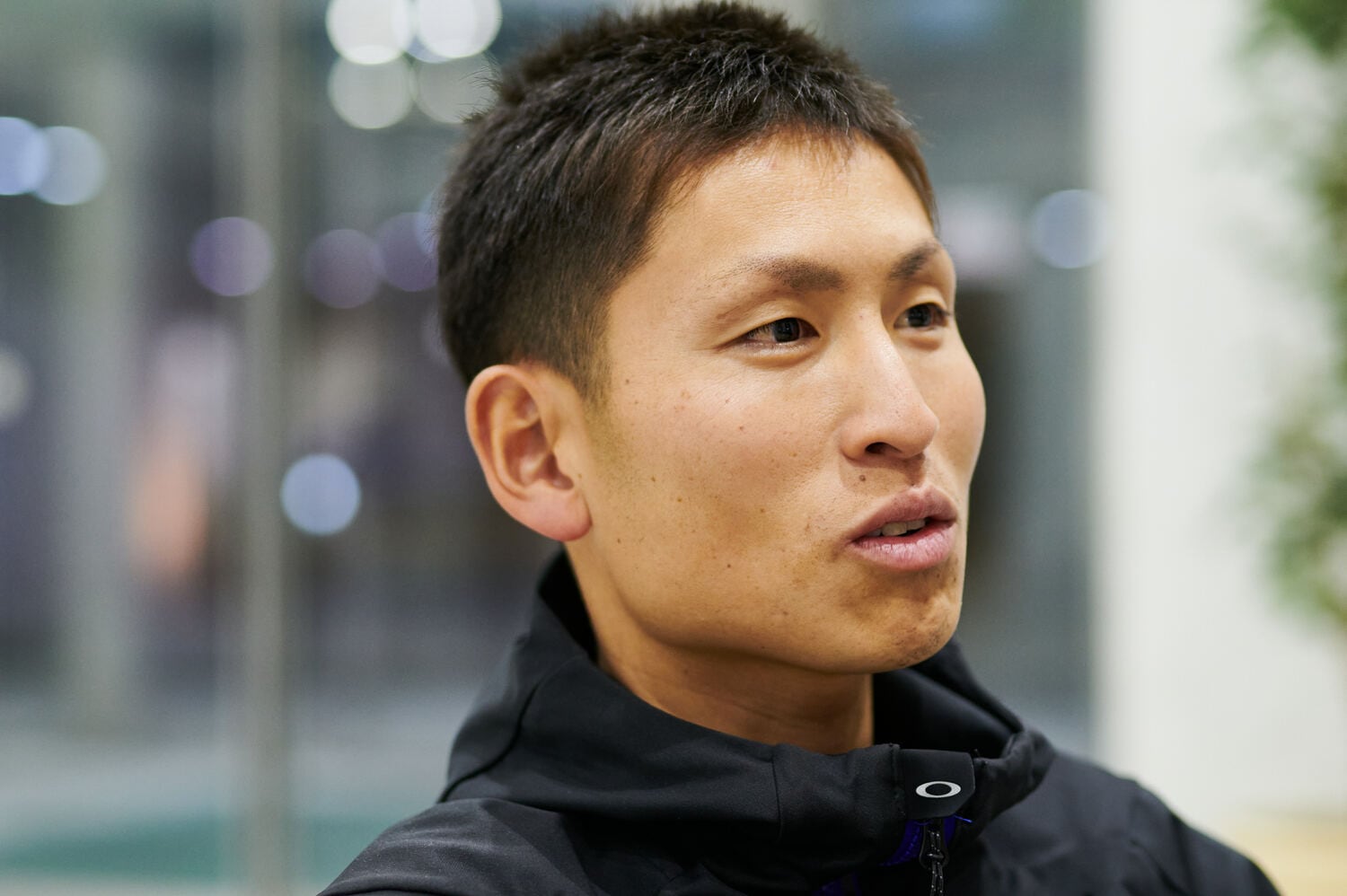 箱根駅伝直前の12月にインタビューに応じた今井。2年間の葛藤を吐露していた ©Ichisei Hiramatsu