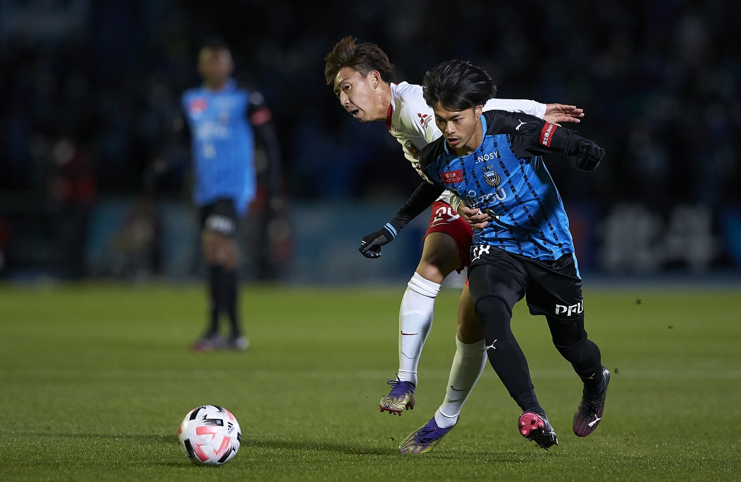 ルーキーながらシーズン通して大きなインパクトを残した三笘薫　©︎Pablo Morano/MB Media/Getty Images