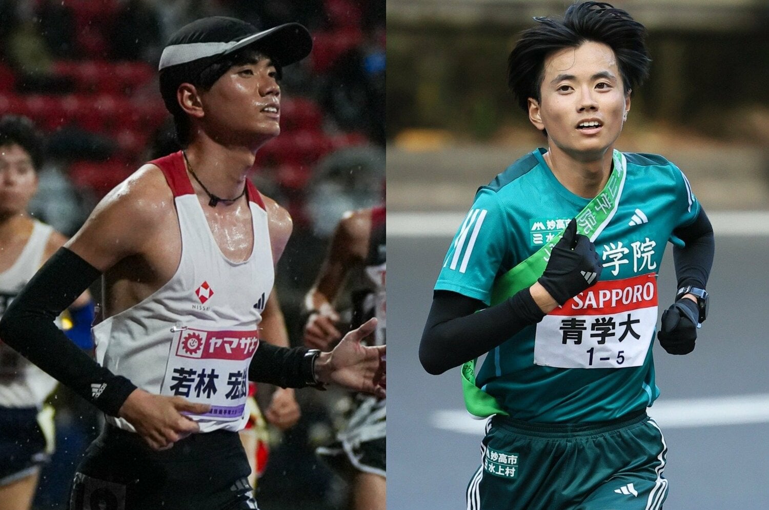 青学大“若の神”若林宏樹が日本選手権でラストラン…2周遅れもスタンドからは拍手「競技以上の熱意で業務に取り組みたい」引退後は保険営業マンに<Number Web> photograph by (L)Satoshi Wada、(R)JMPA