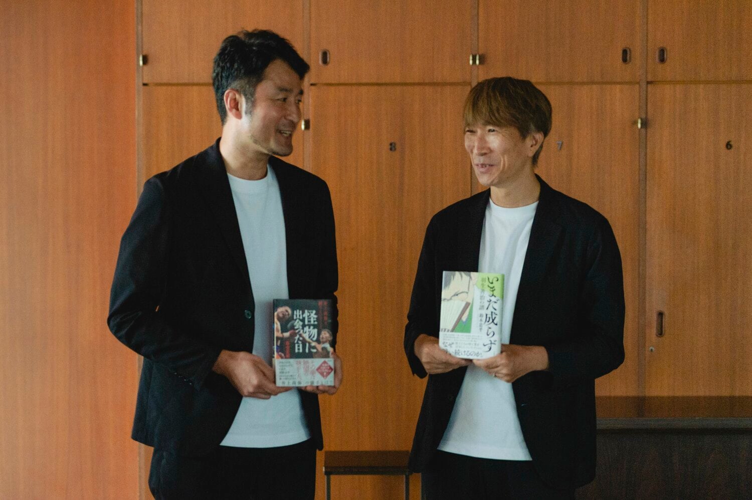 鈴木忠平氏（左）と森合正範氏の対談シリーズ第1回　©︎Wataru Sato