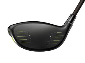 仮にフェースセンターを外しても高い反発性を発揮。センターヒットに匹敵するボールの初速を実現する。
 