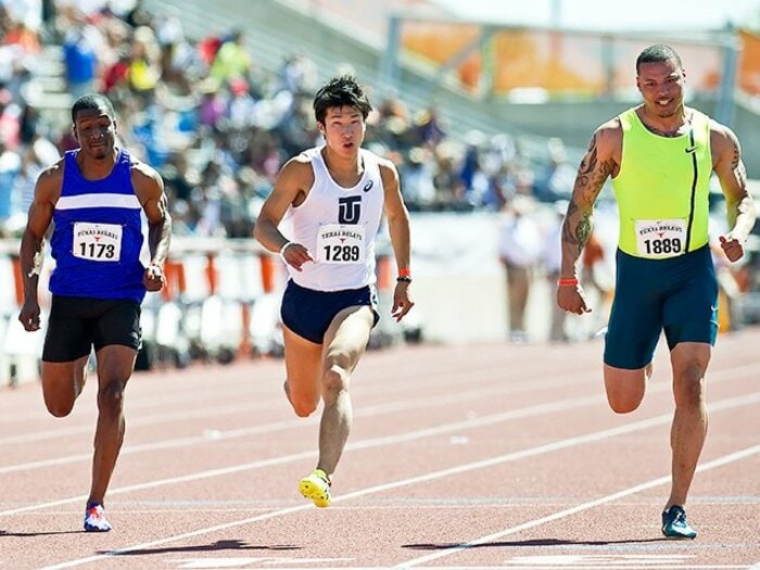 今週末の織田記念、9秒台は出るか!?桐生祥秀＆「高速トラック」の爆発力。＜Number Web＞ photograph by AP/AFLO