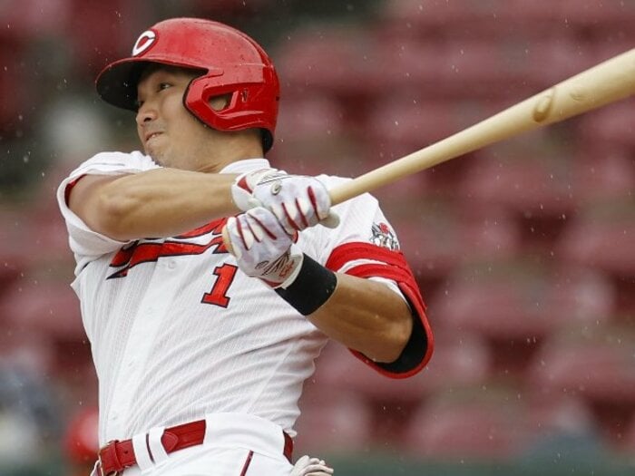 カープ鈴木誠也が「12月いっぱいは何もしません」　球界屈指の“練習の虫”に何があったのか？＜Number Web＞ photograph by KYODO