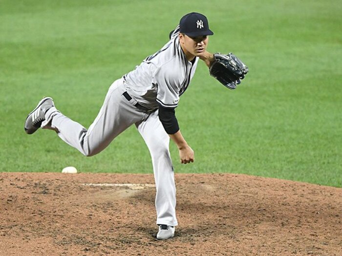 宝刀スプリットは甦るか。田中将大の苦悩と試行錯誤。＜Number Web＞ photograph by Getty images