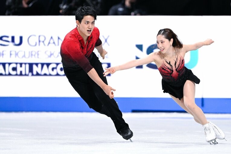 りくりゅうがGPファイナルで見せた美しい演技　©Asami Enomoto