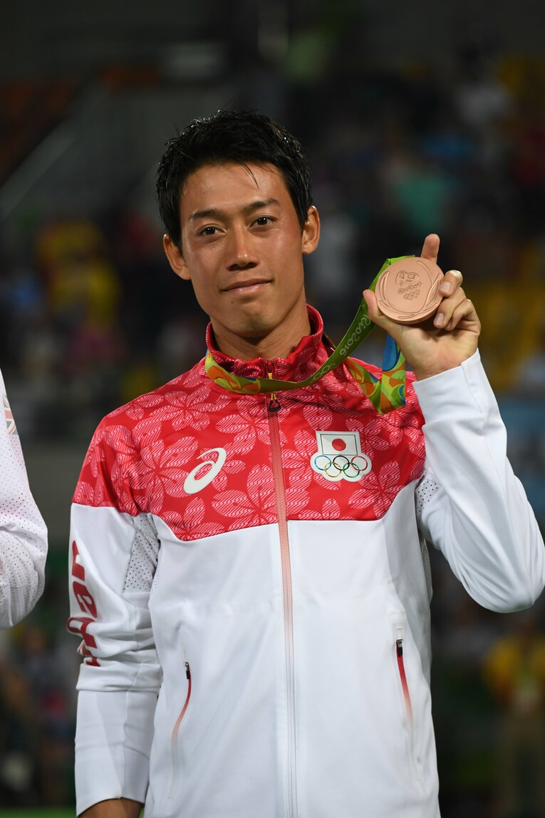 2016年リオ五輪では優勝したマレーに敗れたものの、3位決定戦でナダルを破って銅メダルを獲得した　©Asami Enomoto/JMPA