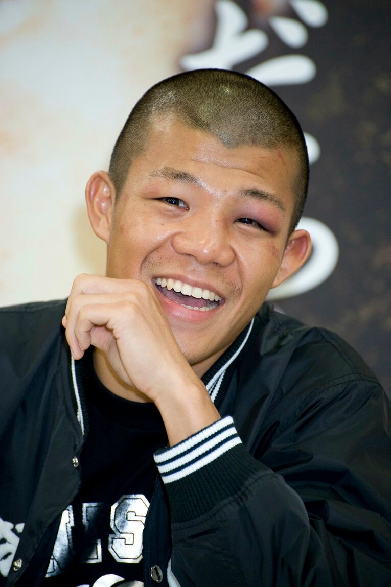 内藤大助戦後の亀田興毅　©Miki Fukano