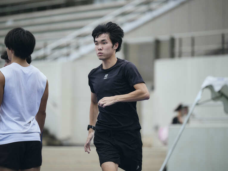 慶應大4年の森内拓人　©Yuki Suenaga