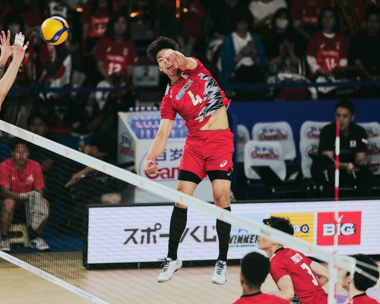 宮浦健人（VNLポーランド戦）　©︎Yuki Suenaga