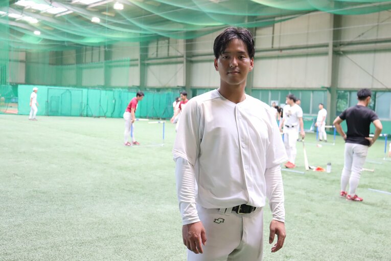 現在の中川卓也（早稲田大4年）　©Genki Taguchi